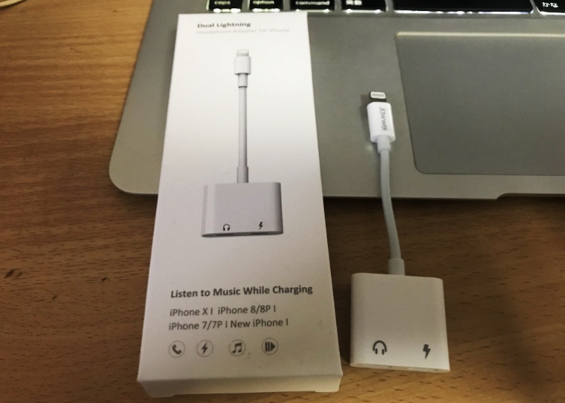 iPhone Lightning cable 2 in 1